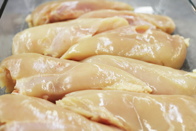 Приготовление - Рецепт нежного цыпленка с соусом цацики (дзадзики) и овощами-гриль - Шаг 4