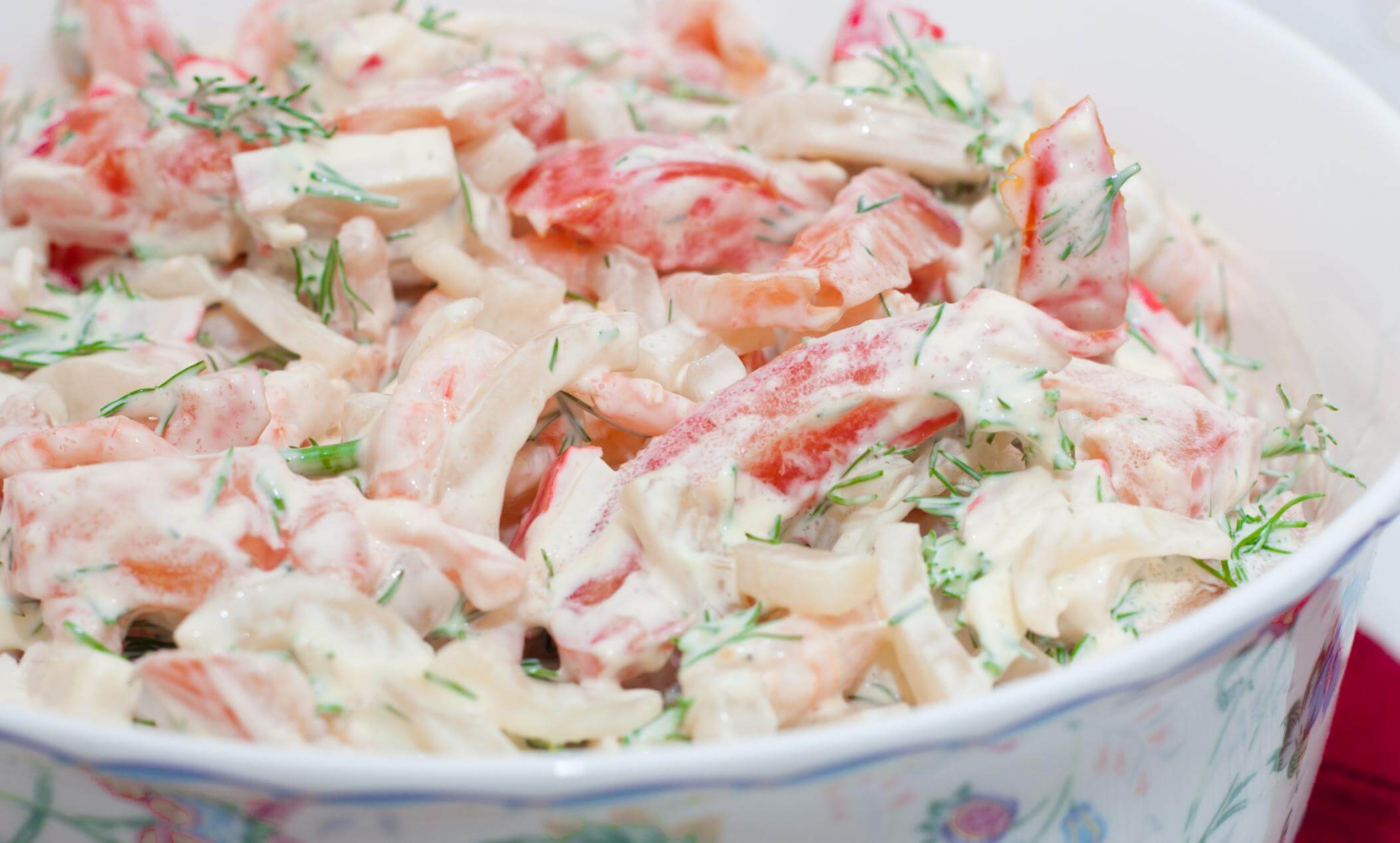 Салат Морской - рецепты, советы по приготовлению - Типичный Кулинар