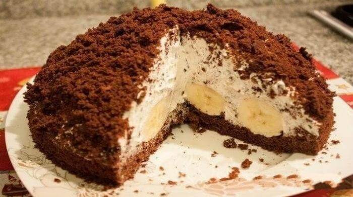 Нежный и вкусный торт «Норка крота»