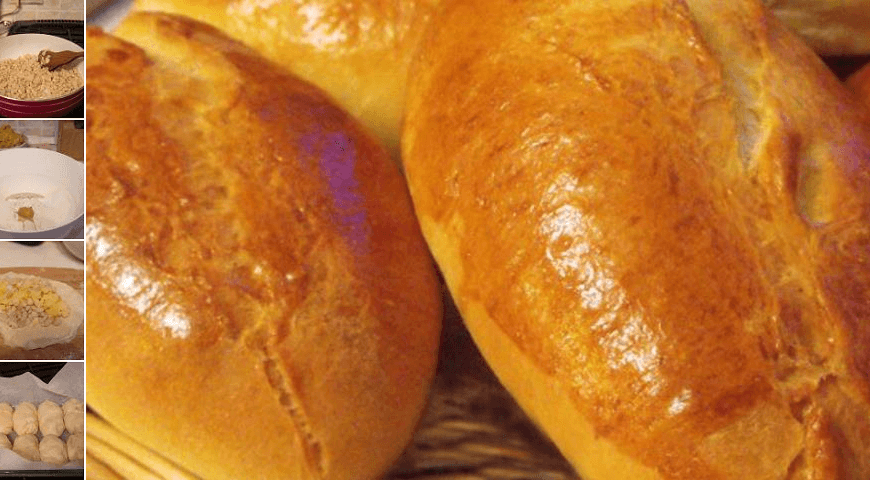 Вкуснейшие постные пирожки с картошкой в духовке
