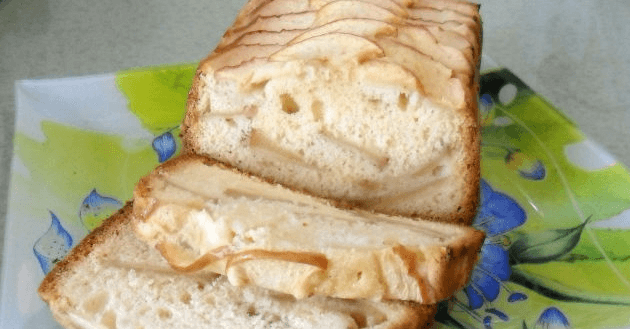 Классический рецепт шарлотки с яблоками в хлебопечке