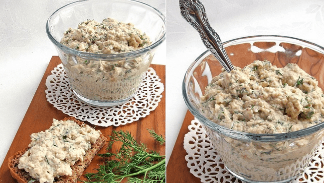 Очень вкусный селедочный паштет