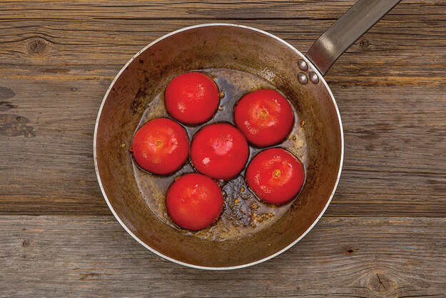 Приготовление - Ароматный тарт из помидор с сыром Фета и тархуном - Шаг 3