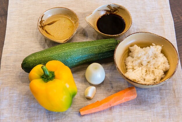 Приготовление - Тяхан (Чаофань) с овощами  - вкуснейший японский плов - Шаг 1