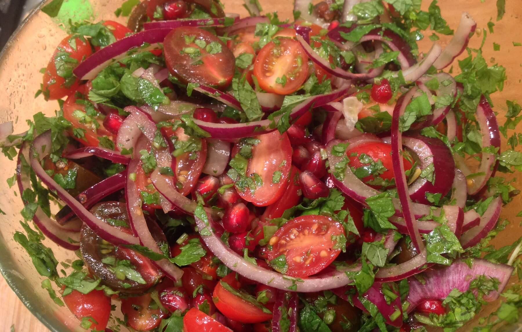 Салаты с луком, 40 рецептов — Рецепты салатов
