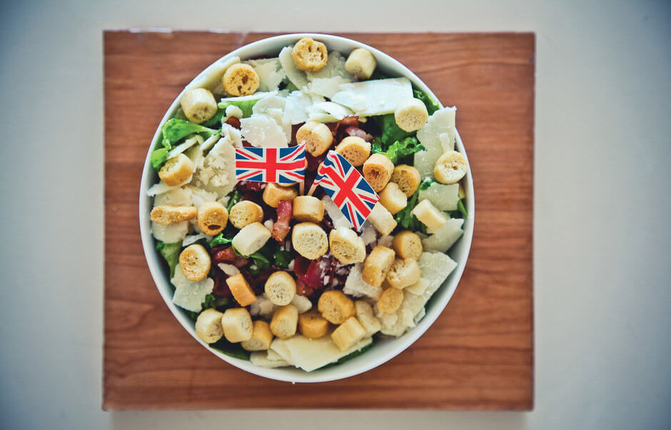 Английский салат «Цезарь» - простой и вкусный рецепт!