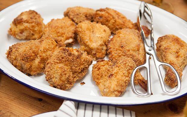 Аппетитные куриные ножки в остром соусе из пахты