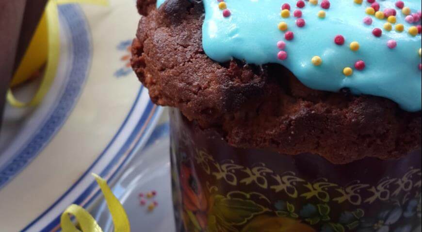 Пасхальный кулич без глютена и дрожжей Пасхальный кулич без глютена и дрожжей