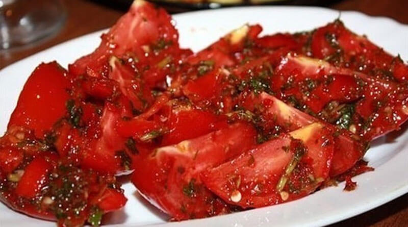 Идеальные домашние помидоры по-грузински. Изумительная закусочка, вкус которой не забудут ваши гости!