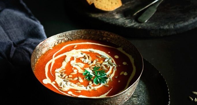Индийский томатный суп