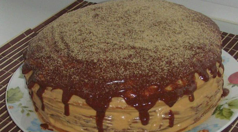Рецепт: Изумительный вкусный торт «Мишутка»: советский рецепт - Типичный  Кулинар