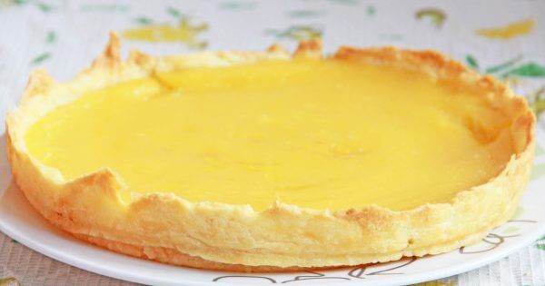 Изысканная французская выпечка: пикантный и ароматный лимонный тарт. Просто пальчики оближешь!