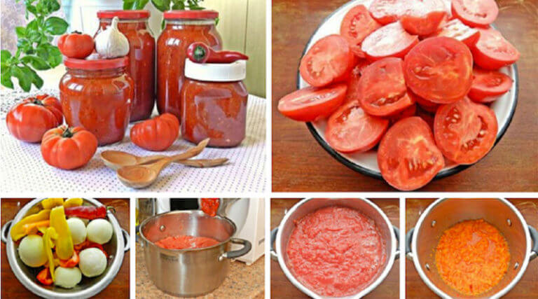 Как приготовить домашний соус из помидоров и перца на зиму