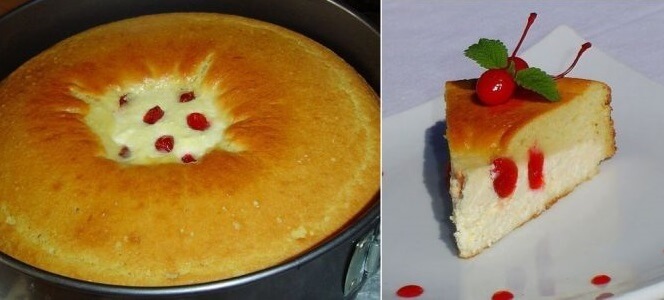 Как приготовить вкусный и необычный пирог - ватрушку на завтрак