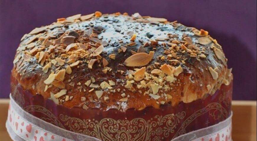 Ночное холодное тесто для куличей пошагово