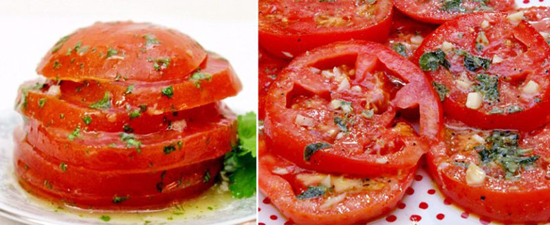 Невероятно вкусная и освежающая закуска: помидоры быстрого приготовления по-итальянски!