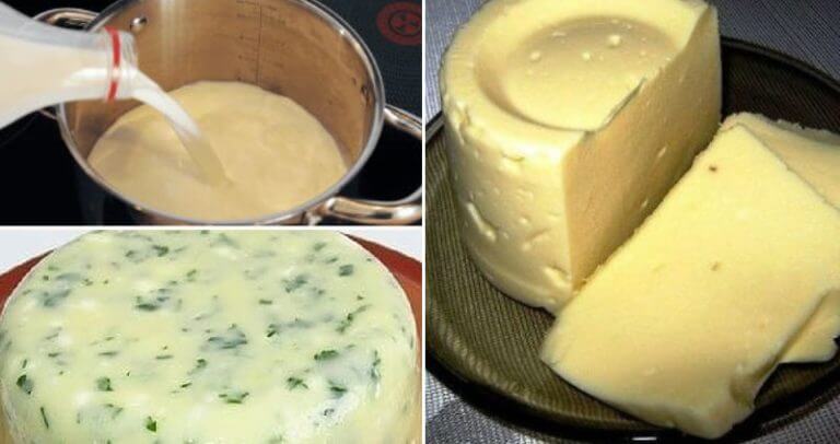 Невероятно вкусный домашний сыр всего за пару часов! Только НАТУРАЛЬНЫЕ продукты!