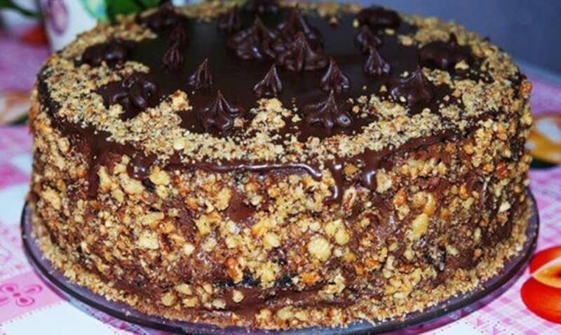 Оригинальный рецепт приготовления самого вкусного королевского торта БЕЗ МУКИ! Просто прелесть!