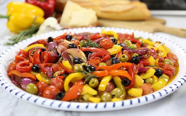 Пепероната по-сицилийски - идеальное блюдо для любителей овощей!