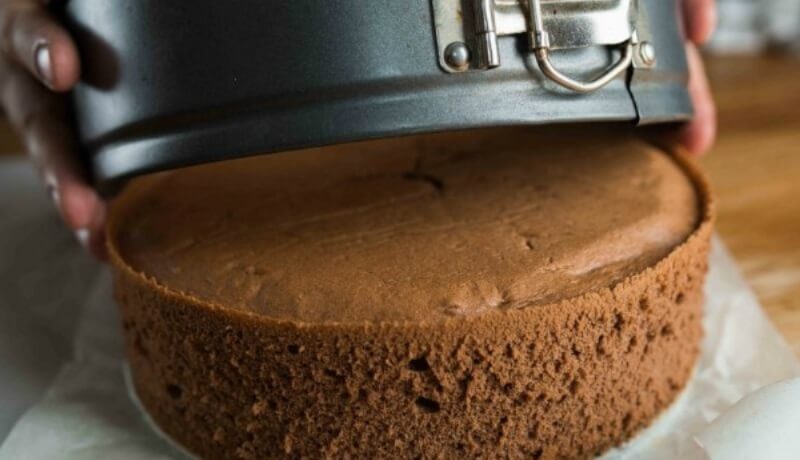 Простой рецепт шоколадного бисквита для торта