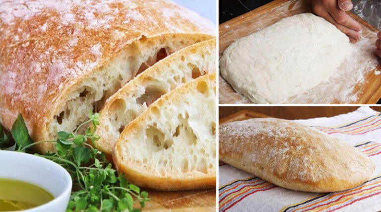 Рецепт итальянского хлеба «Чиабатта» в домашних условиях