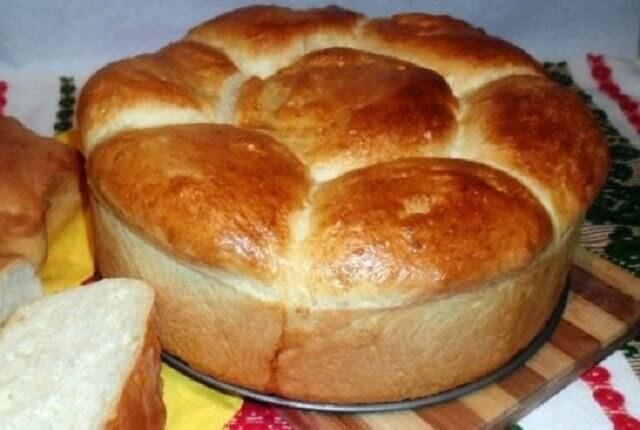 Рецепт приготовления домашнего пышного хлеба на кефире