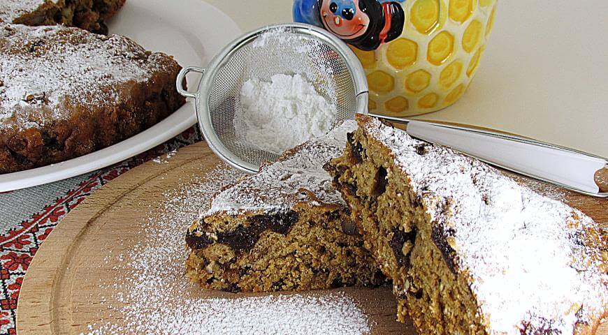 Рецепт вкусной кофейной коврижки с черносливом