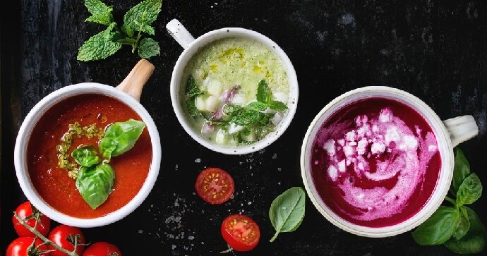 Рецепты вкусных холодных супов: ТОП-7 вегетарианских блюд