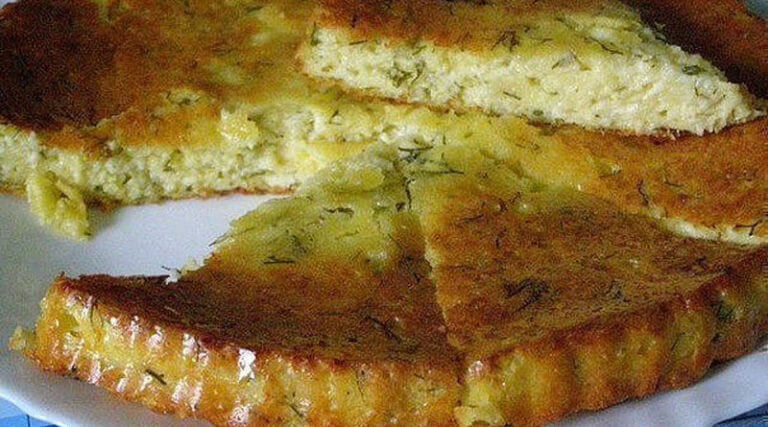 Самый вкусный сырный пирог на обычном кефире