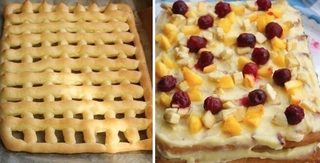 Торт «Сладкая тропиканка» в домашних условиях