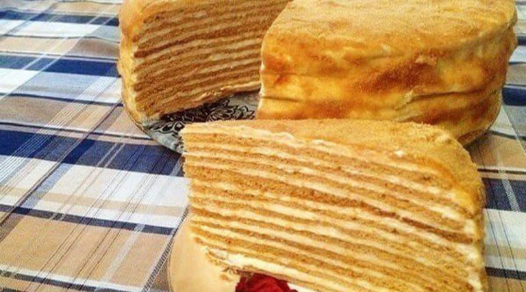 Восхитительный медовый торт «Сказочный»: пошаговый рецепт