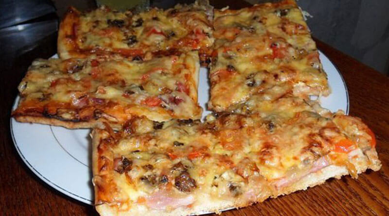 Домашняя пицца: простой и быстрый пошаговый рецепт