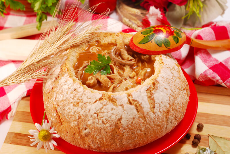 Как приготовить польские фляки в хлебе в домашних условиях