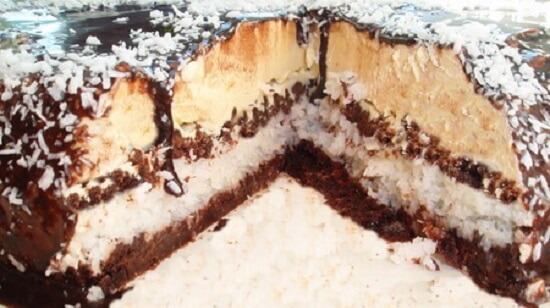 Вкусный и быстрый торт Баунти: пошаговый рецепт