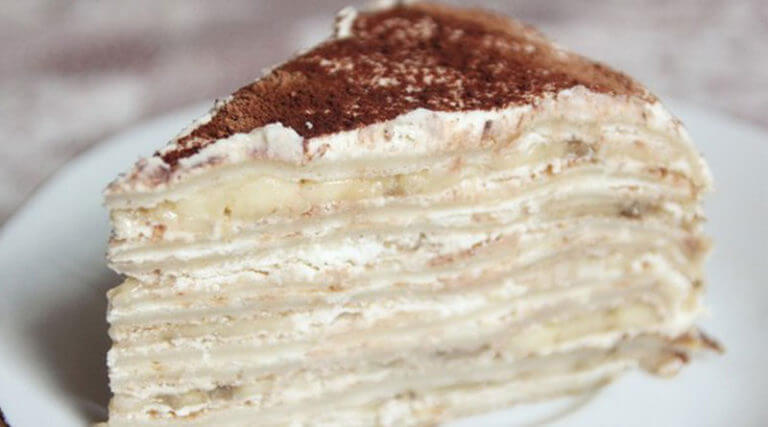Оригинальный вкусный торт «Минутка» без выпечки