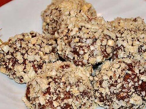 Праздничное печенье «Ежики»: пошаговый рецепт