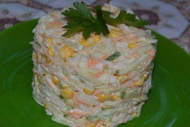Праздничный салат «Нежность» пошаговый рецепт
