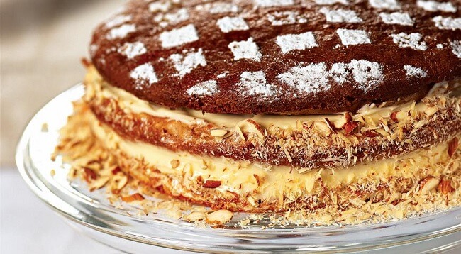 Простой пошаговый рецепт торта Медовик с орехами
