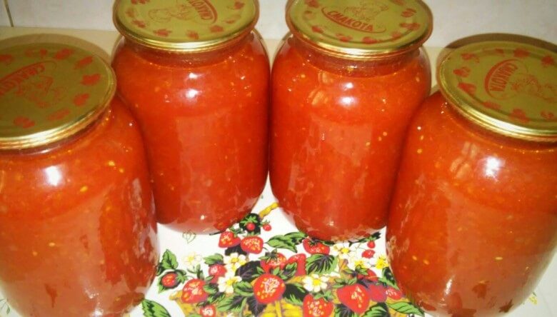 Рецепт универсальной заправки из помидоров