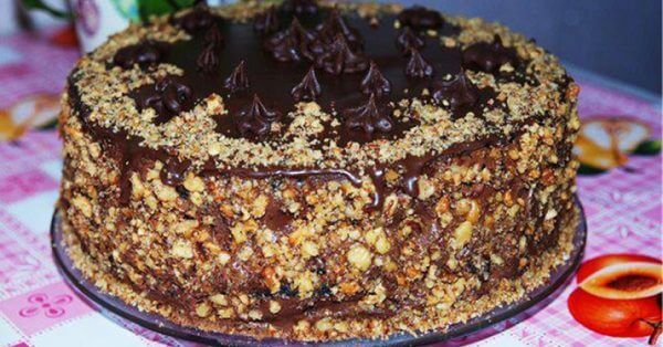 Самый вкусный королевский торт без муки: пошаговый рецепт