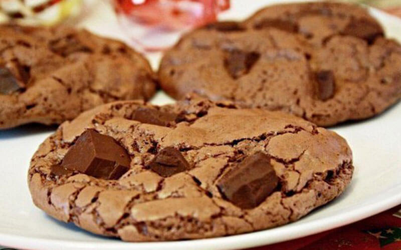 Шоколадное печенье: пошаговый рецепт