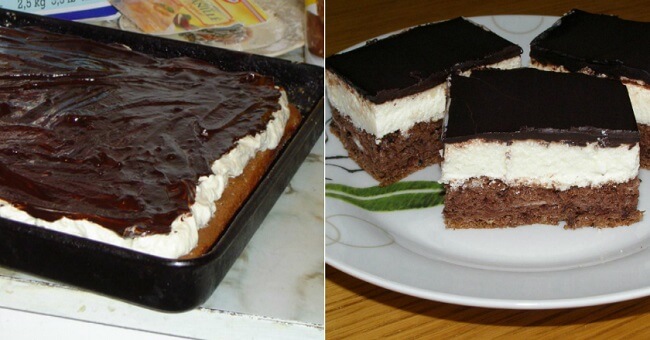 Шоколадный бисквитный торт в домашних условиях