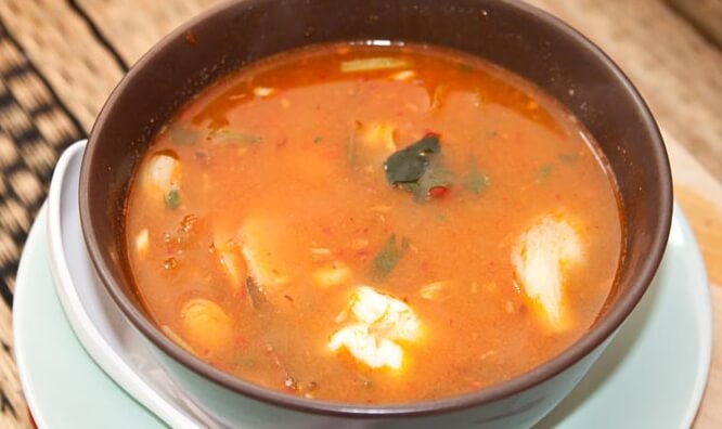 Настоящий тайский суп Том ям