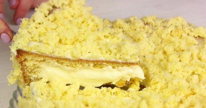 Торт «Одуванчик» пошаговый рецепт