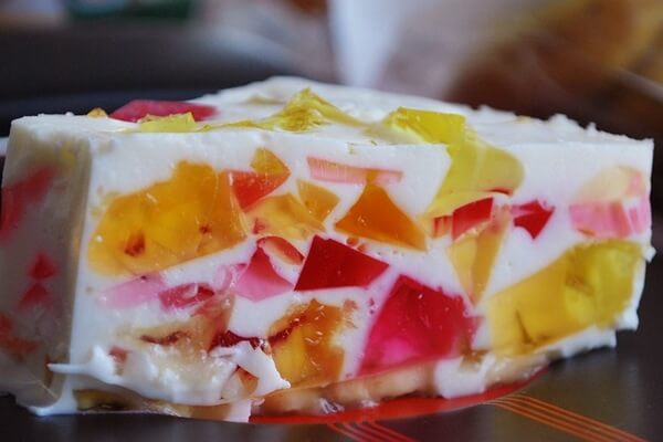 Желейный торт-десерт «Мозаика»