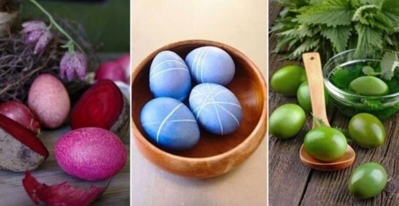 Как можно использовать натуральные красители для пасхальных яиц