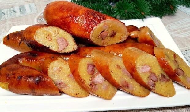 Картофельная колбаса пошаговый рецепт