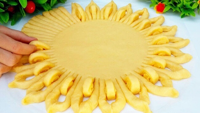 Рассыпчатый пирог «Солнышко»