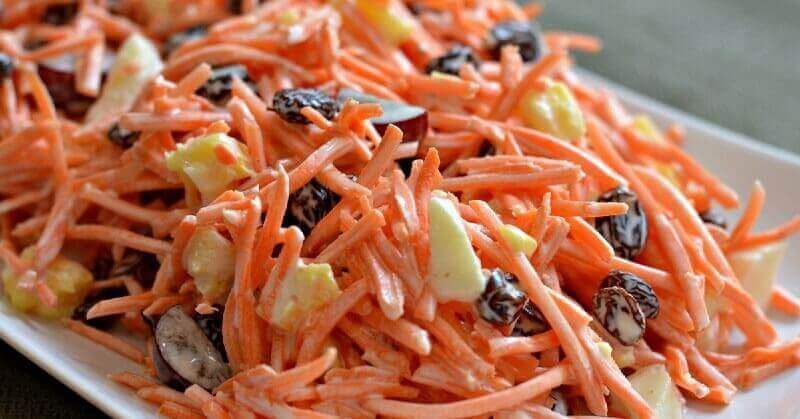 Простые и быстрые салаты из моркови (рецепты с фото)